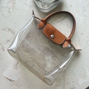 Longchamp Le Plaige Clear PVC